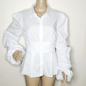 FASHION NOVA BUTTON DOWN TOP